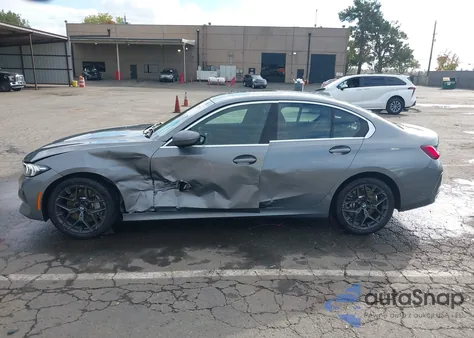 2025 BMW 330I z USA, uszkodzony, nr VIN 3MW69CW07S8F31629